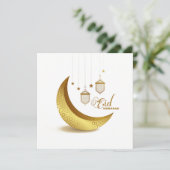 Happy Eid Holiday Kaart (Staand voorkant)