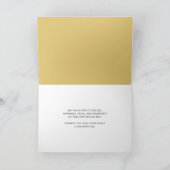 Happy Eid Moderne Eenvoudige Moslim Vakantie Groet Kaart (Binnen)