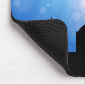 Happy Eid-moskee met zonnestralen Muismat (Hoek)