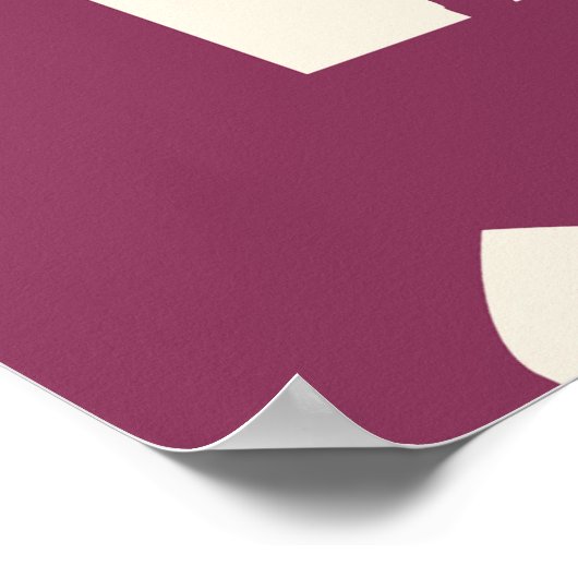 Happy Eid Mubarak Eid Party Backdrop poster (Hoek)