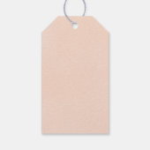 Happy Eid Mubarak Waterverf Moskee Cadeaulabel (Achterkant)