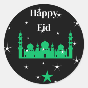 Happy Eid Ronde Sticker