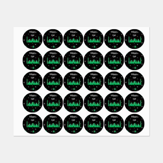 Happy Eid Stickers (Vel)