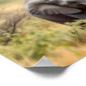 Happy Elephant Family Poster (Hoek)