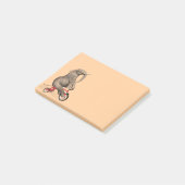 Happy Elephant op Tricycle Post-it® Notes (Schuin)