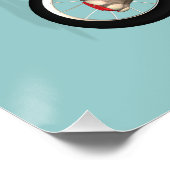 Happy Elephant op Tricycle Poster (Hoek)