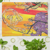 Happy Elephant Parade Kitchen Towel Theedoek (Gevouwen)