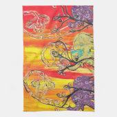 Happy Elephant Parade Kitchen Towel Theedoek (Verticaal)