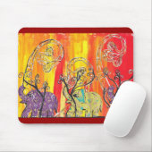 Happy Elephant Parade Mousepad Muismat (Met muis)