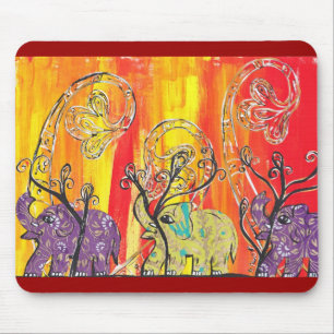 Happy Elephant Parade Mousepad Muismat