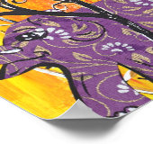 Happy Elephant Parade Print (Hoek)