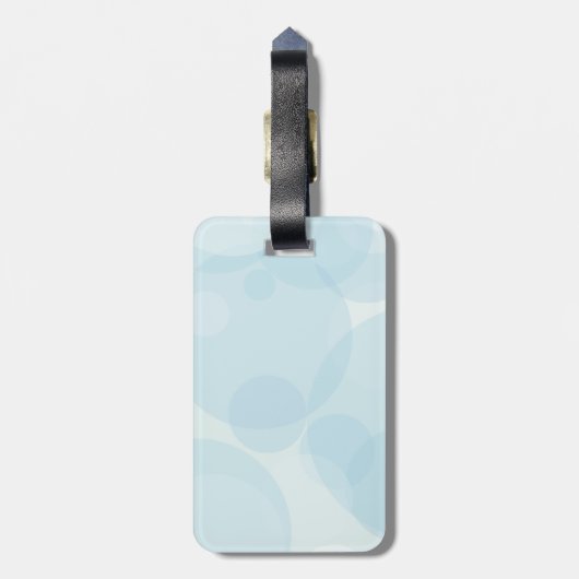 Happy Elephant (personalize) Bagagelabel (Achterkant verticaal)