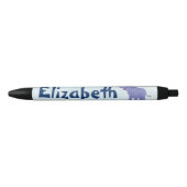 Happy Elephant (Personalize) Zwarte Inkt Pen (Voorkant)