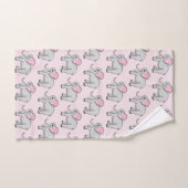 Happy Elephants Bathroom Towel Set Bad Handdoek (Handdoek)