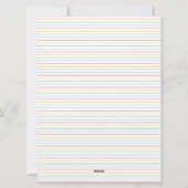 Happy Elf Holiday Letter van Santa Feestdagenkaart (Achterkant)