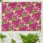 Happy Elf Kerstmis Kitchen Towel Theedoek (Gevouwen)