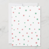 Happy Elfin Feestdagen kerstfeest Kaart (Achterkant)