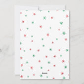 Happy Elfin Feestdagen Kerstkaarten Feestdagenkaart (Achterkant)