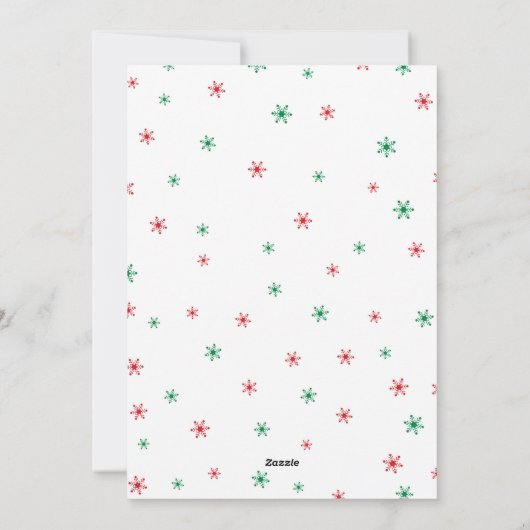 Happy Elfin Feestdagen Kerstkaarten Feestdagenkaart (Achterkant)