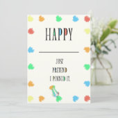 HAPPY Elke Gelegenheid Kaart (Staand voorkant)