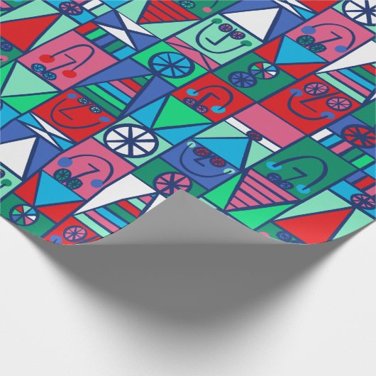 Happy Elves Gift Wrap Cadeaupapier (Hoek)