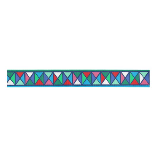 Happy Elves Graphic Ribbon Grosgrain Lint (Voorkant)