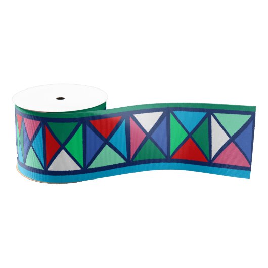 Happy Elves Graphic Ribbon Grosgrain Lint (Spoel)