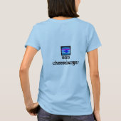 HAPPY/EMO CHEESEBURGER T-SHIRT (Achterkant)