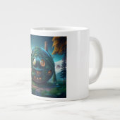 Happy Emoji House Grote Koffiekop (Voorkant rechts)