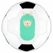 Happy Emoji Llama Voetbal (Voorkant)