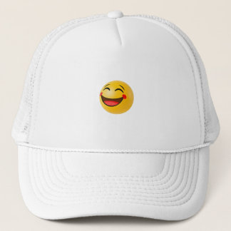 Happy Emoji Trucker Pet