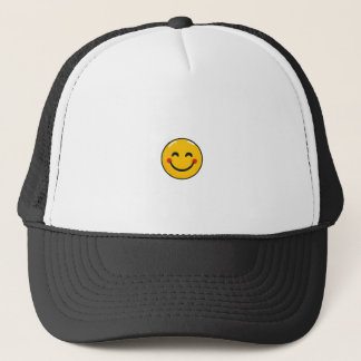 Happy Emoji Trucker Pet