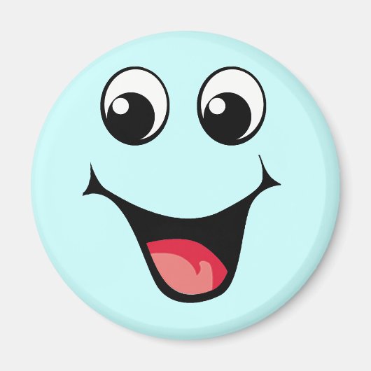 Happy Emoticon Magneet (Voorkant)