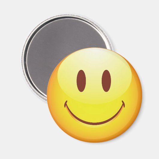 Happy Emoticon Magneet (Voorkant / Achterkant)
