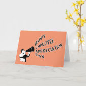 Happy Employee Appreciation Day Kaart (Gele Bloem)