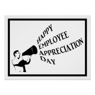 Happy Employee Appreciation Day Poster