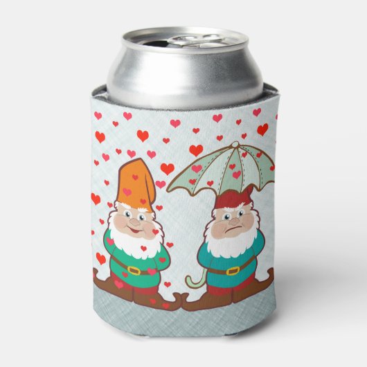 Happy en Grumpy Gnomes Blikjeskoeler (Blikje Voorkant)