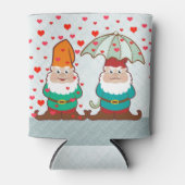 Happy en Grumpy Gnomes Blikjeskoeler (Voorkant)