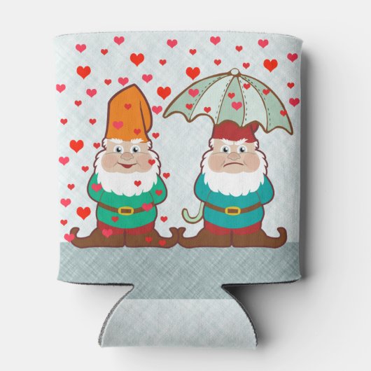 Happy en Grumpy Gnomes Blikjeskoeler (Achterkant)