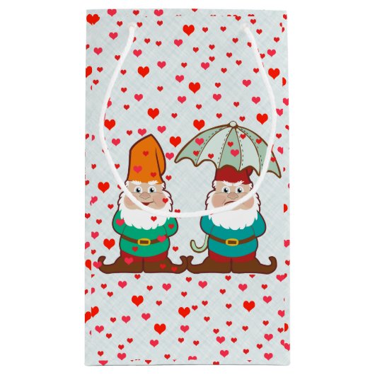 Happy en Grumpy Gnomes Klein Cadeauzakje (Achterkant)