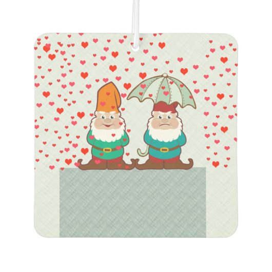 Happy en Grumpy Gnomes Luchtverfrisser (Voorkant)