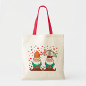 Happy en Grumpy Gnomes Tote Bag (Voorkant)