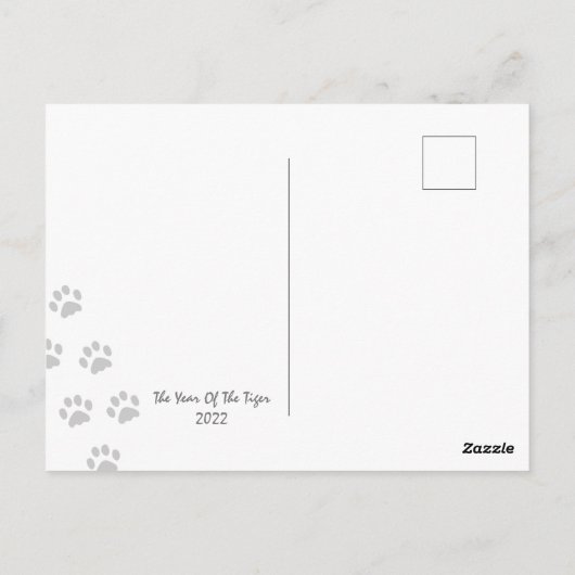 Happy en Rawmantic Valendinner's Day Briefkaart (Achterkant)