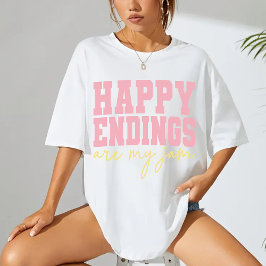 Happy Endings Are My Jam Shirt – Book Club Gift