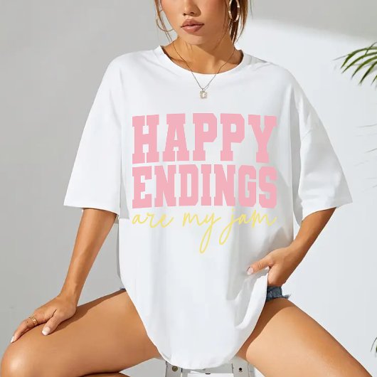 Happy Endings Are My Jam Shirt – Book Club Gift