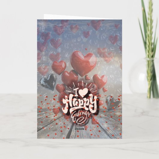 Happy Endings  Kaart (Achterkant)