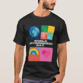 Happy Environment Day Our Planet T-shirt (Voorkant)