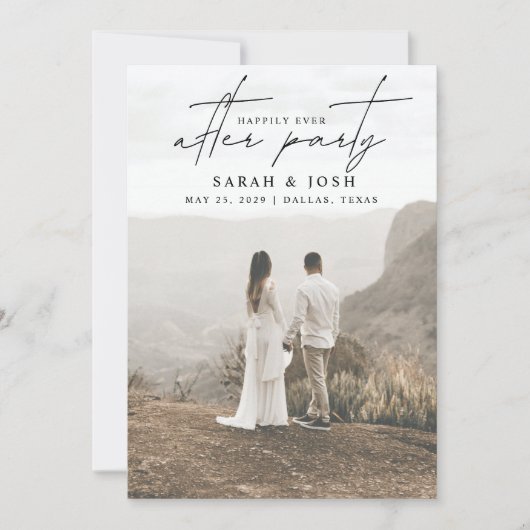 Happy Ever After Party Cream 2 Foto Aankondiging (Voorkant)