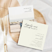 Happy Ever After Party Elopement Ivory Wedding Kaart