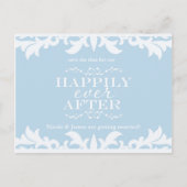 HAPPY EVER AFTER Storybook Save Date Briefkaart (Voorkant)